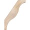 Ekena Millwork 3 1/2"W x 20"D x 28"H Funston Smooth Knee Brace, Douglas Fir BRC04X20X28FST00SDF - alternate 3